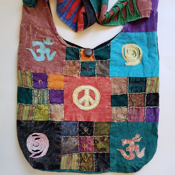 Cute Fabric bohemian bag, NWOT. - Picture 5 of 14